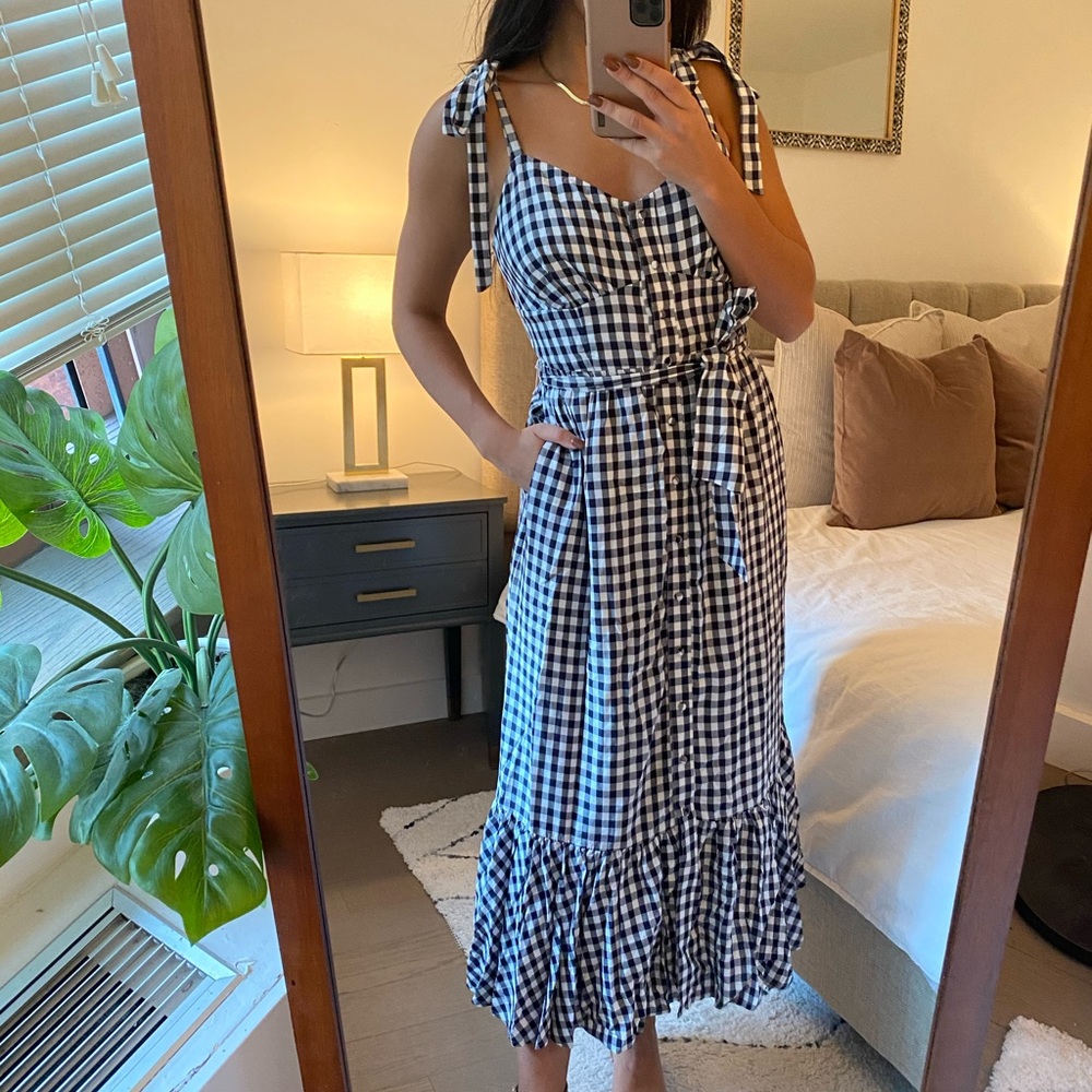 J. Crew Plaid Dress